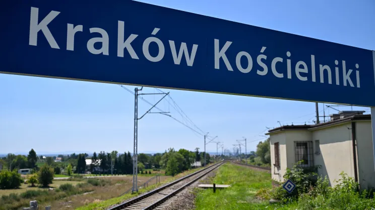 Przystanek kolejowy w Kościelnikach