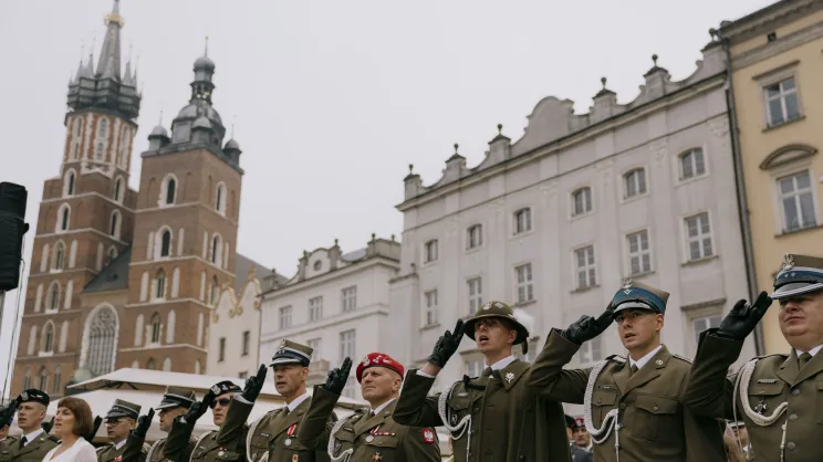 Centralne obchody Święta Wojsk Lądowych w Krakowie