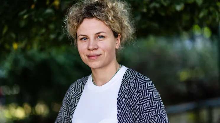 Miejska ogrodniczka Katarzyna Opałka