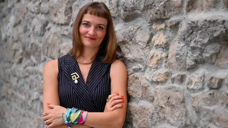 Dyrektorka Bunkra Sztuki Delfina Jałowik