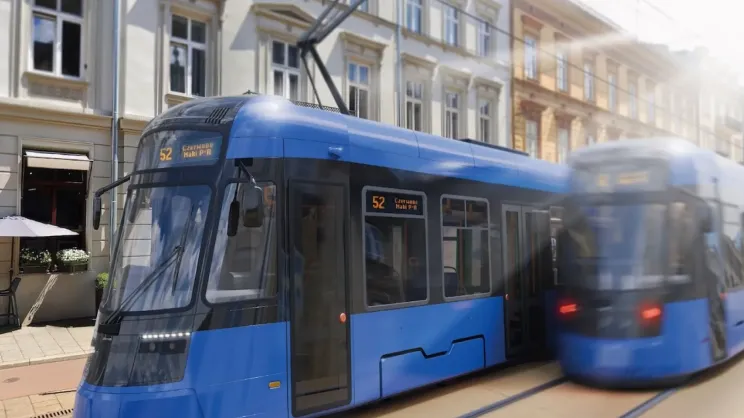 Tramwaj Pesa Twist 3.0 - wizualizacja
