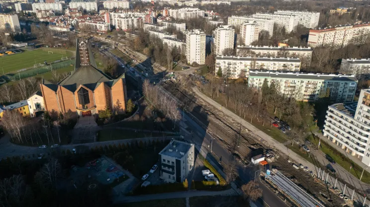 Budowa Krakowskiego Szybkiego Tramwaju na Mistrzejowice