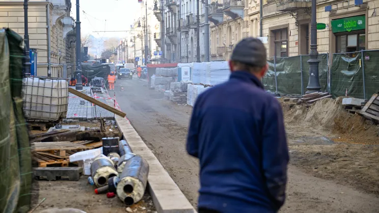 Remont torowiska i skrzyżowania na ul. Straszewskiego i Piłsudskiego