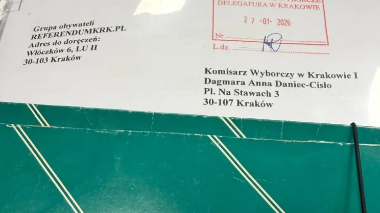 PKW zarejestrowała komitet referendalny w sprawie odwołania prezydenta Krakowa