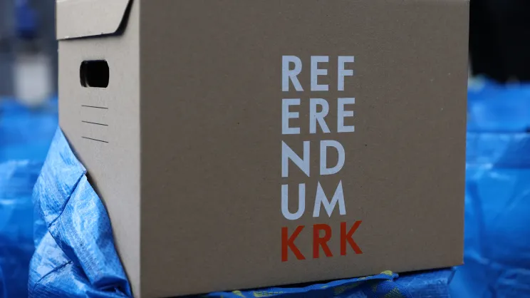 Złożenie podpisów pod wnioskiem o referendum