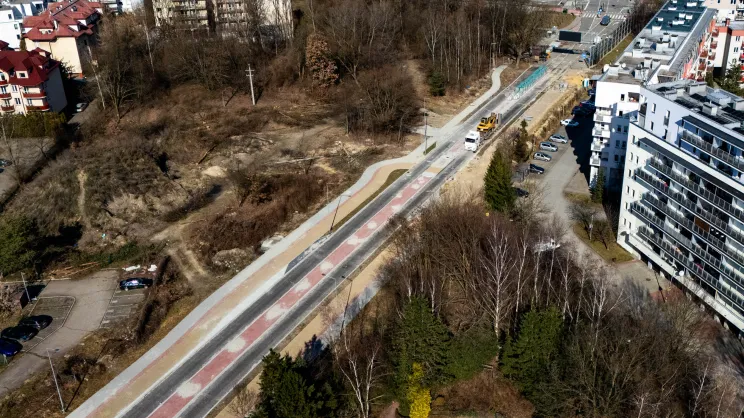 Przebieg ulicy 8 Pułku Ułanów