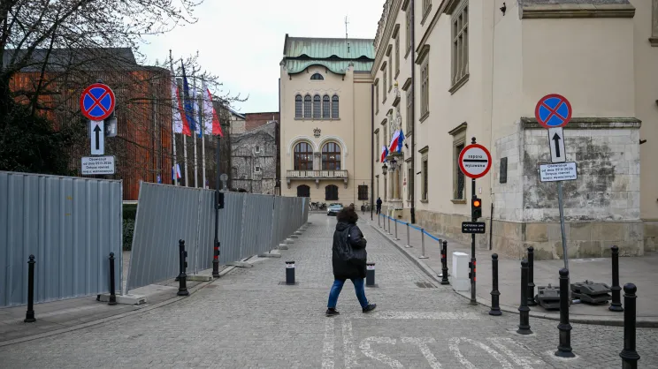 Rozpoczęcie przebudowy placu przed Urzędem Miasta