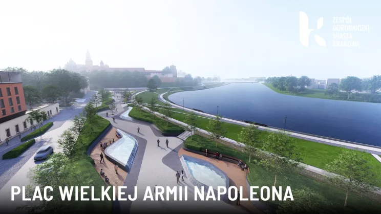 Plac Wielkiej Armii Napoleona - koncepcja