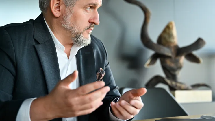 Dyrektor Szpitala Uniwersyteckiego Marcin Jędrychowski