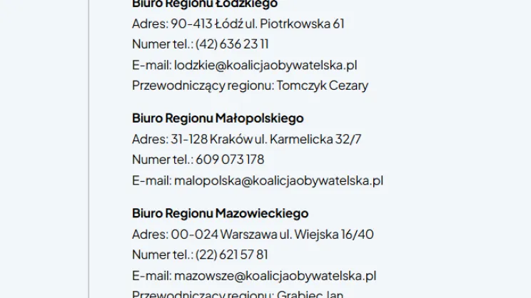 Małopolska jako jedyny region nie ma szefa