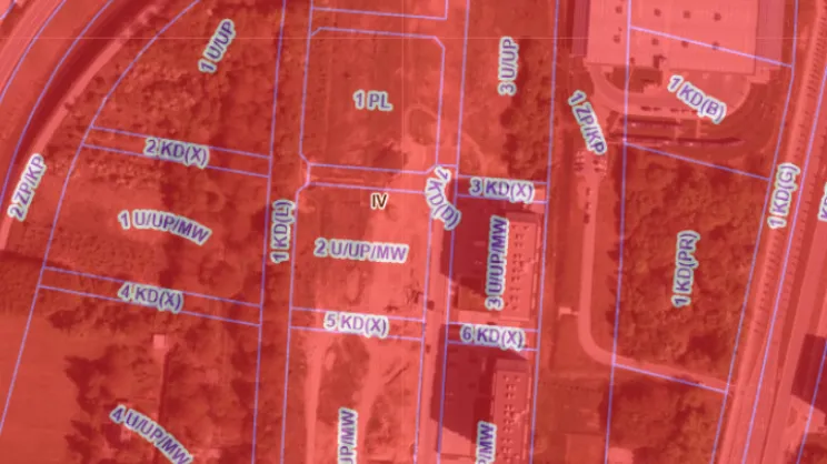 Okolice pętli Górka Narodowa - przeznaczenie działek wg planu miejscowego