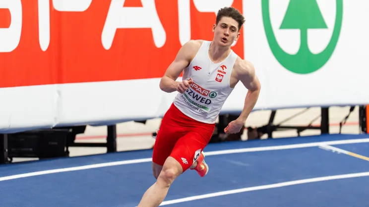 Lekkoatleta Maksymilian Szwed