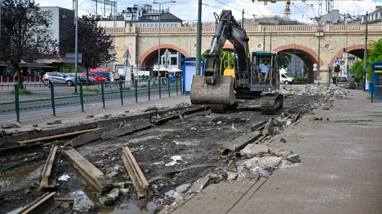 Remont ul. Grzegórzeckiej