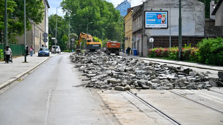 Remont ul. Grzegórzeckiej