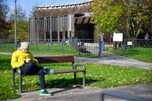 Tężnia solankowa nad zalewem nowohuckim