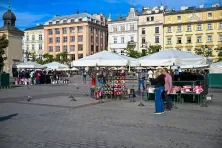 Kwiaciarki na rynku głównym
