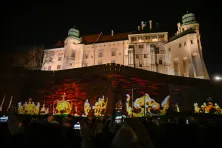 Mapping na Wawelu z okazji 1000 lecia Królestwa Polskiego