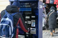 Automat biletowy KMK