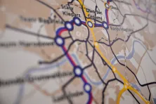 Mapa planowanego metra