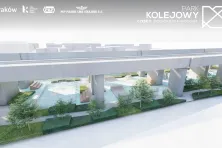 Projekt II etapu Parku Kolejowego na odcinku od ul. Grzegórzeckiej do ul. Miodowej