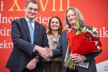 Rektor UJ, prof. Piotr Jedynak (pierwszy z lewej)