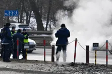Awaria ciepłociągu na ul. Opolskiej