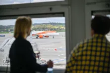 Otwarcie nowego tymczasowego terminalu dla oczekujących w Kraków Airport Balice