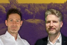 Od lewej: radny Michał Ciechowski i dyrektor ZZM Łukasz Pawlik