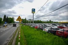 Parking przy ul. Amazonek w Balicach