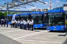 Przekazanie 15 nowych autobusów elektrycznych Solaris dla MPK