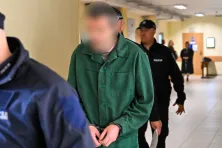 Doprowadzenie Jarosława W. w sprawie zabójstwa lekarza w Szpitalu Uniwersyteckim