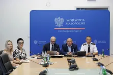 Posiedzenie wojewódzkiego sztabu kryzysowego
