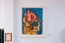Obraz „Seated Nude with Green Pants”