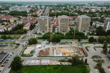 Eiffage buduje kolejny PRS w Krakowie. Kamień węgielny na Armii Krajowej wmurowany