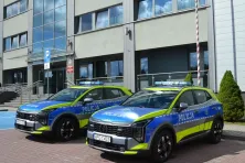 Nowe radiowozy oznakowane trafiły do małopolskich policjantów