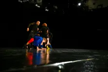 Spektakl „SWEAT” w Teatrze Groteska