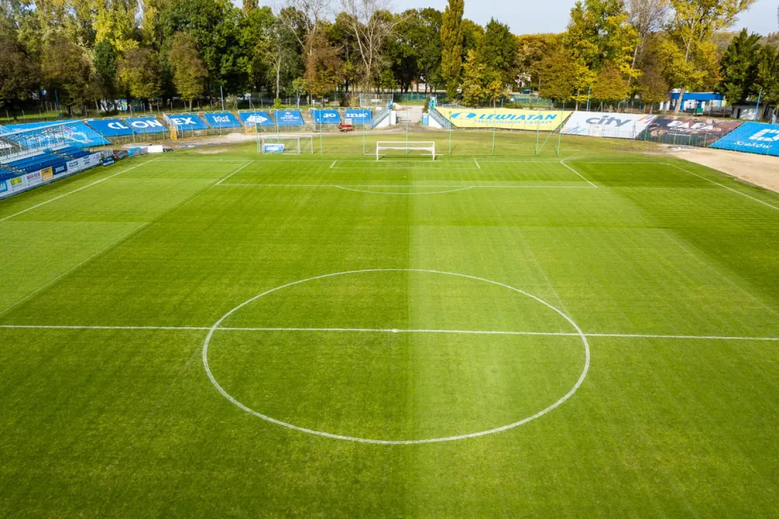 Stadion Hutnika po liftingu w 2020 roku