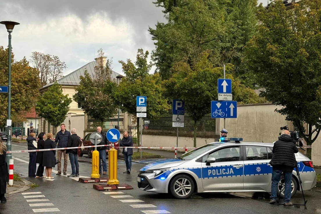 Niewybuch przy ul. Kopernika