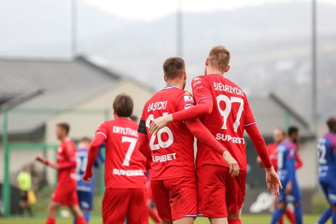 Myślenice. Sparing Wisła Kraków - Odra Opole