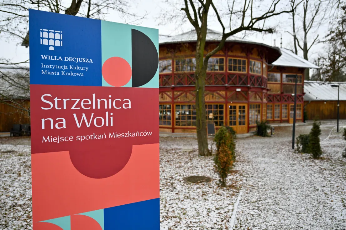 Budynek Strzelnicy na Woli Justowskiej