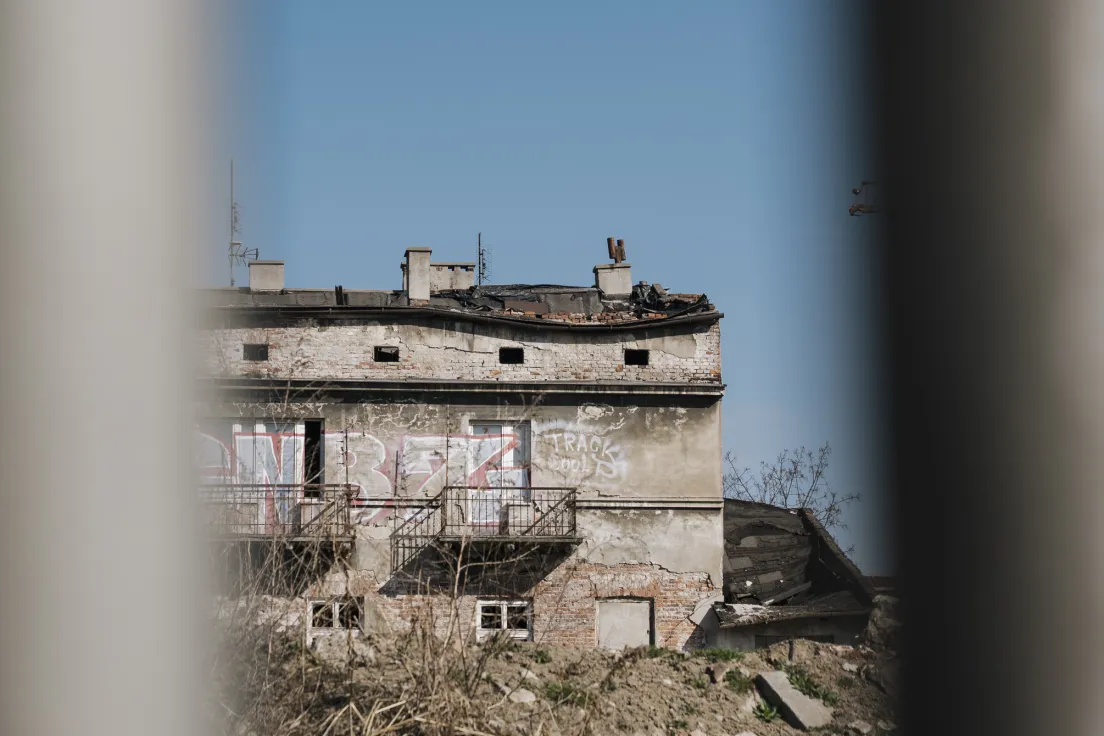 Pustostan przy ul. Grzegórzeckiej