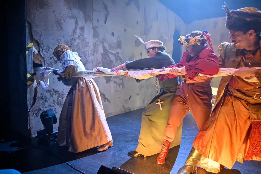 Spektakl „Pan Wołodyjowski” w Teatra Ludowym w Teatralnym Instytucie Młodych