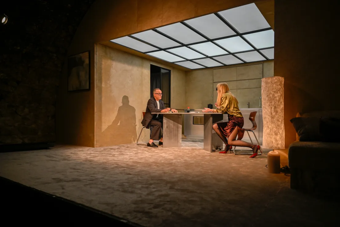 Spektakl „Samotny mężczyzna” w teatrze Ludowym