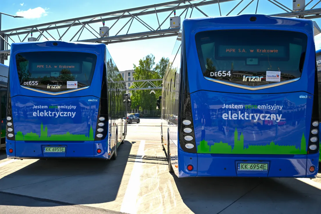 Prezentacja nowych autobusów elektrycznych Irizar