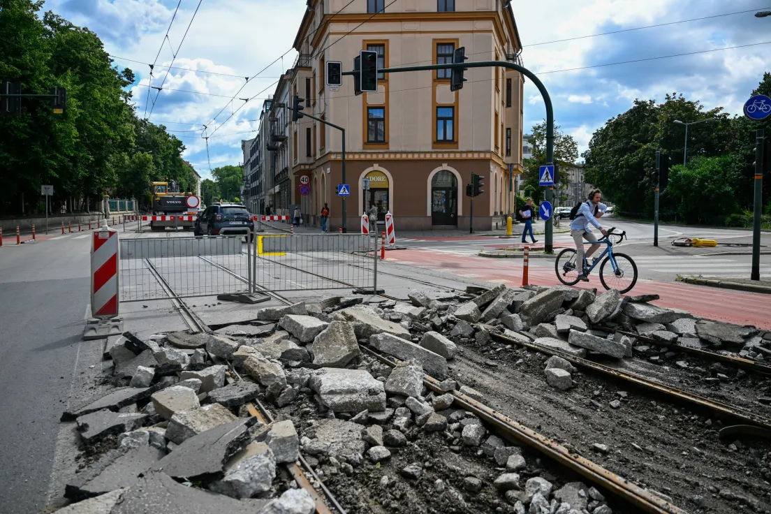 Remont ul. Grzegórzeckiej