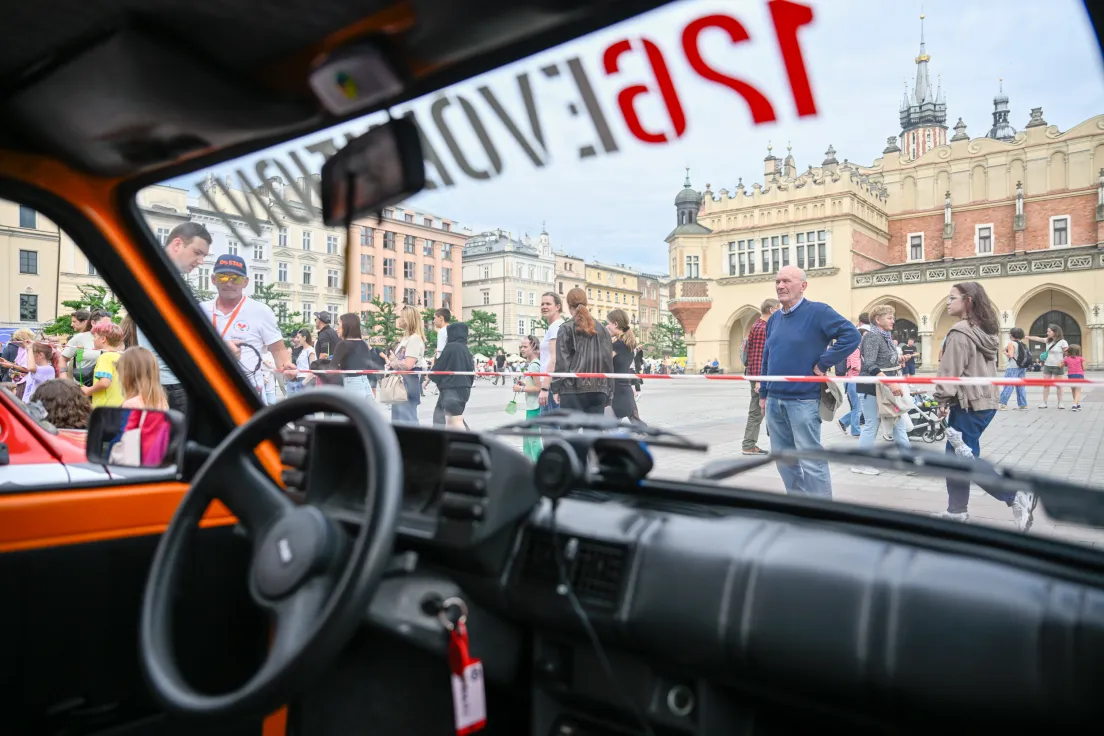 Finał Wielkiej Wyprawy Maluchów na Rynku Głównym